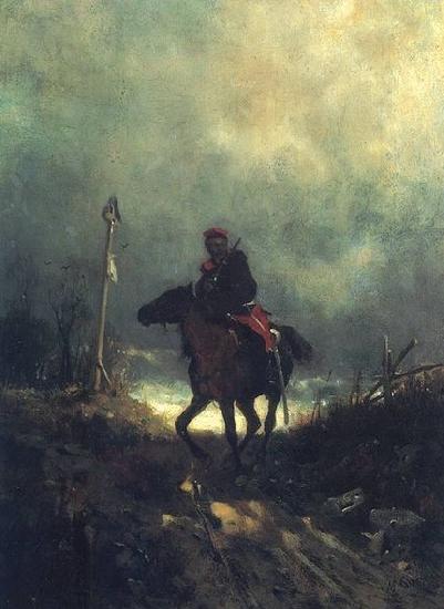 Maksymilian Gierymski Insurgent oil painting image